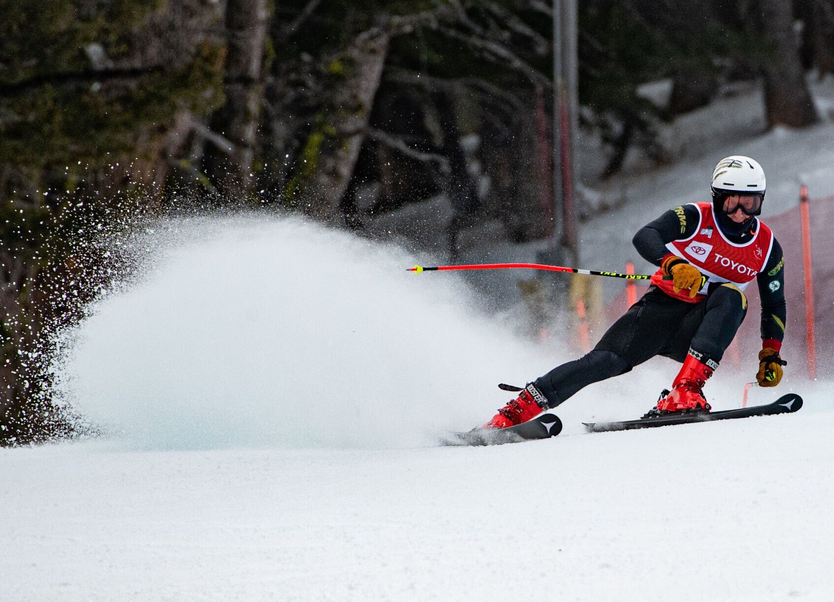 Rocky Mountain College Ski competes at Predator Cup at Bridger Bowl